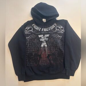 Fight factory affliction style hoodie